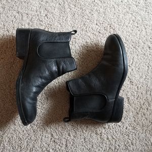 cole haan leather chelsea boots